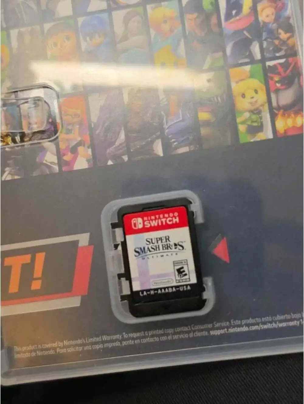 Nintendo switch bundle with 5 games HAC -001(-01)